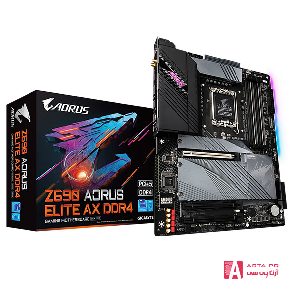 مادربرد گیگابایت مدل Aorus Z690 Elite AX DDR4